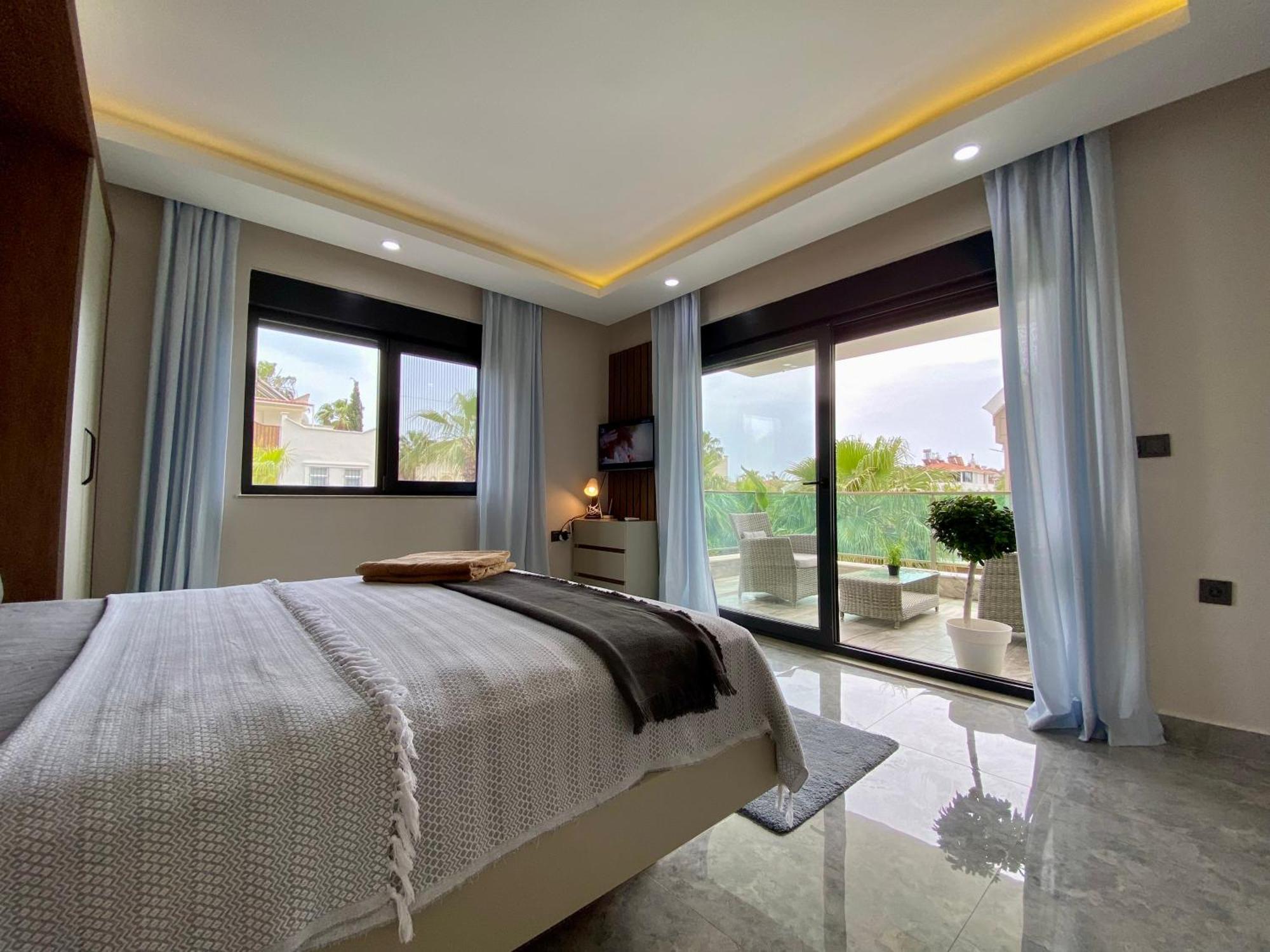 Villa Annabell1 With Swimming Pool And Jacuzzi, 3 Floors Белек Экстерьер фото