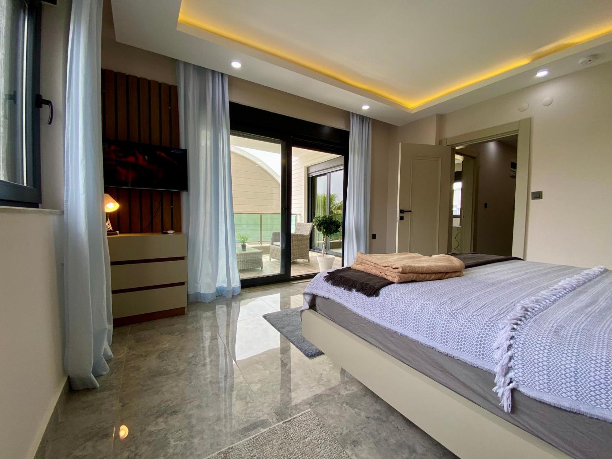 Villa Annabell1 With Swimming Pool And Jacuzzi, 3 Floors Белек Экстерьер фото