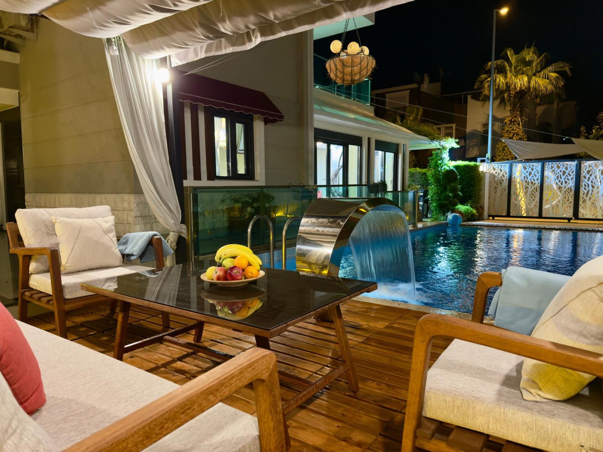Villa Annabell1 With Swimming Pool And Jacuzzi, 3 Floors Белек Экстерьер фото